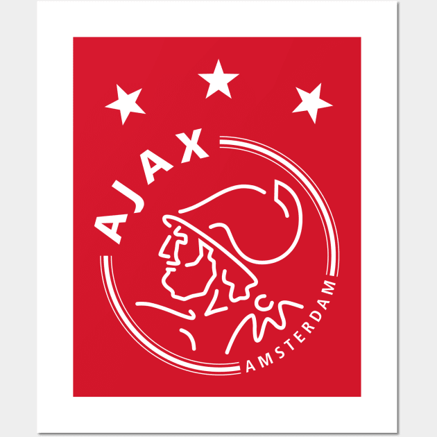 Ajax Amsterdam Wall Art by Indie Pop